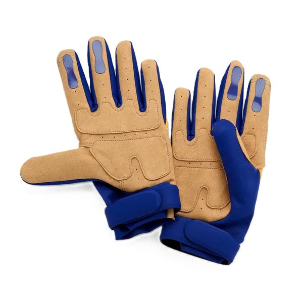 Gants de Motocross Langdale Bleu, paume