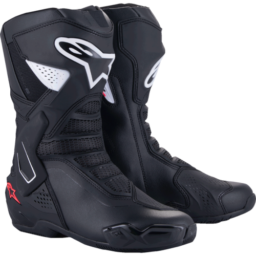 Bottes de Moto Stella SMX-6 V3 Femme/Alpinestars/noir blanc rouge