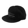 Casquette à Visière Plate Snapback Factory Racing Noir/Gris