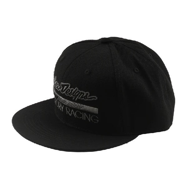 Casquette à Visière Plate Snapback Factory Racing Noir/Gris