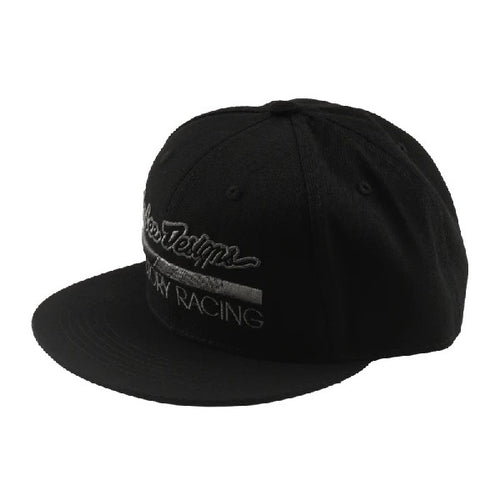 Casquette à Visière Plate Snapback Factory Racing Noir/Gris