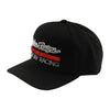 Casquette Curved Bill Snapback Factory Racing Bordeaux, Noir