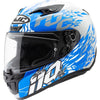 Casque Intégral de Moto I10 Pitfull Gris/bleu