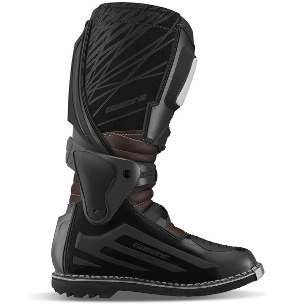 Bottes de Motocross Gaerne Fastback Endurance Enduro Brune Gauche