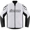 Manteau de Moto Hooligan Mc Blanc