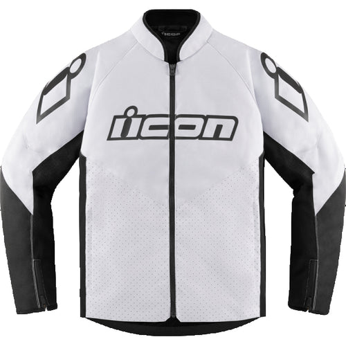 Manteau de Moto Hooligan Mc Blanc