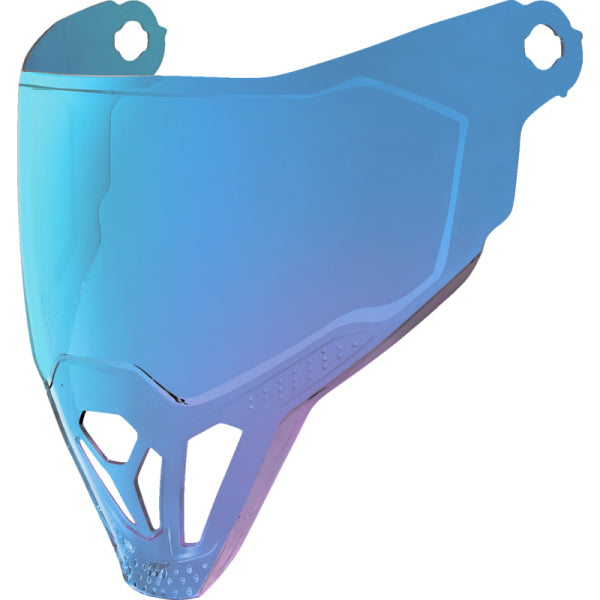 Visière de Moto A-Force 22.06 Icon Miroir Bleu, vue 3/4