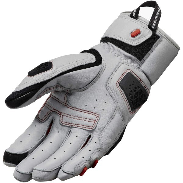 Gants de Moto Ventilé Sand 4 Gris Clair de l'intérieur