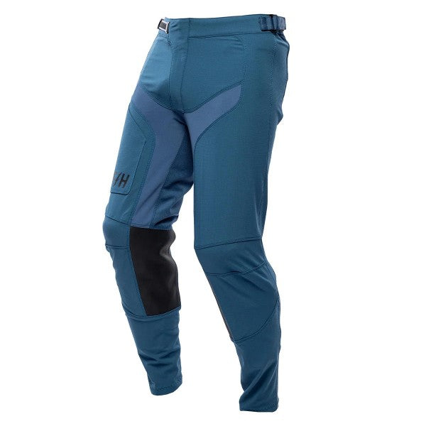 Pantalon  de Motocross Sanguaro Cargo Bleu, de face
