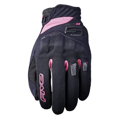 Gants Moto Five RS3 Evo Femme Noir_Rose