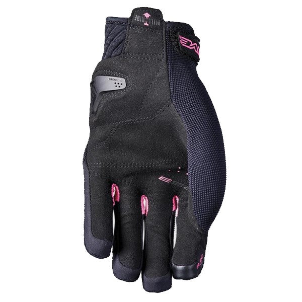 Gants de Moto RS3 Evo Femme FIVE noir et rose, paume
