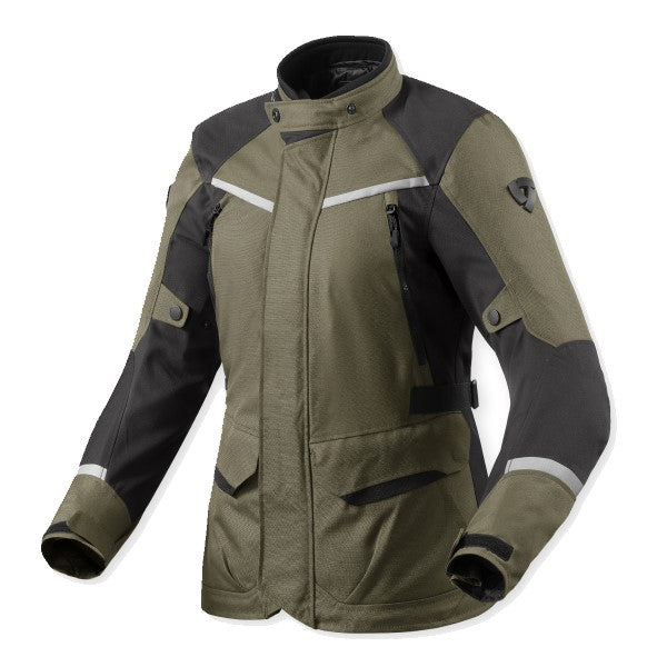 Manteau de Moto Voltiac 3 H2O Femme Vert