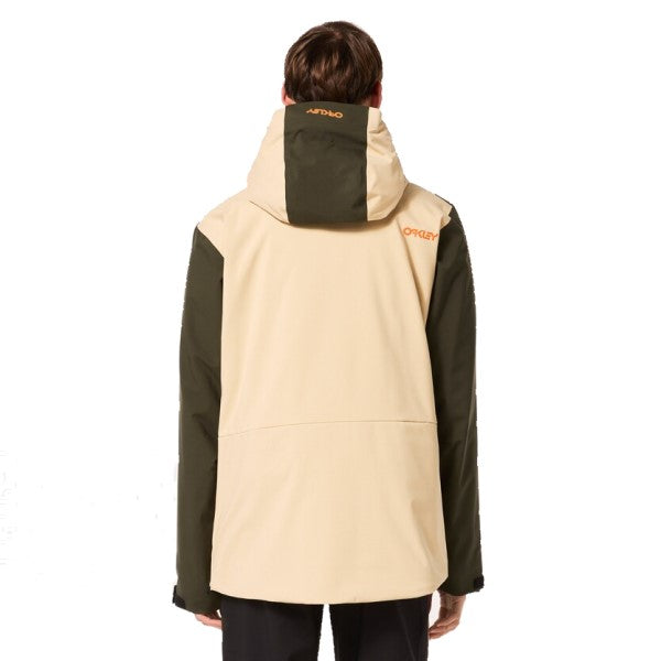 Manteau Anorak Beige Dos