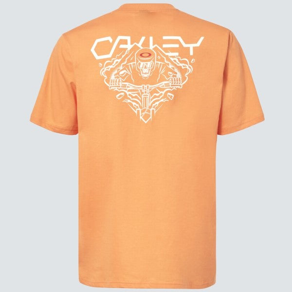 T-Shirt Hard Charge Orange de Dos