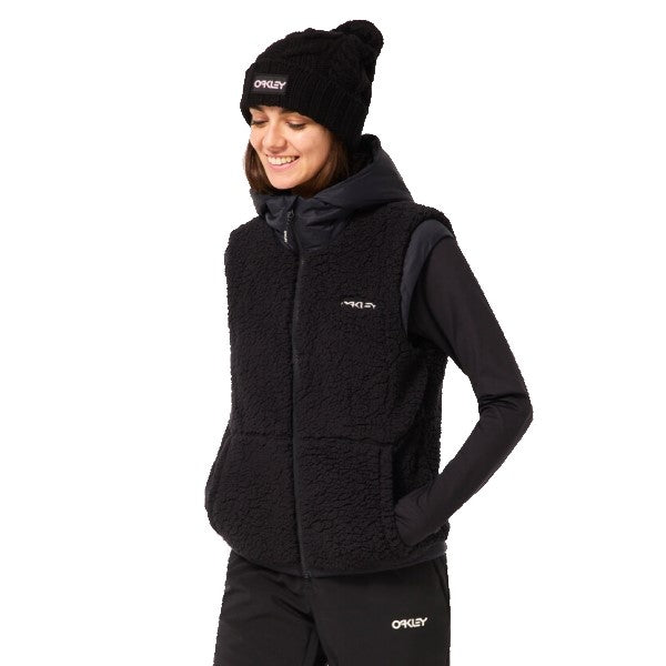 Manteau Sans Manches TNP Sherpa RC pour Femmes Noir