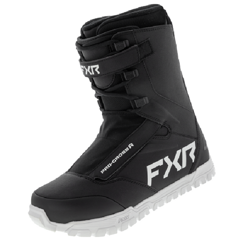 Bottes de Motoneige Pro-Cross RW FXR Noir incliné de droite