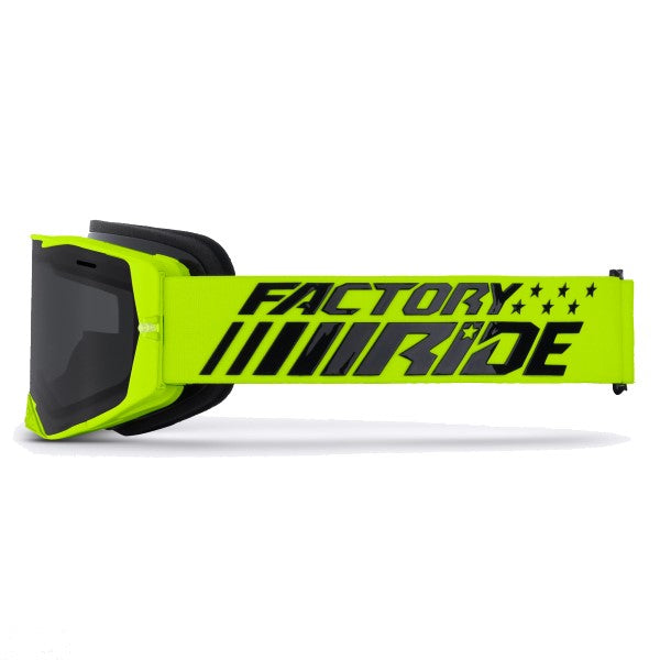 Lunettes de Motoneige Factory Ride Haute-Visibilité de droite