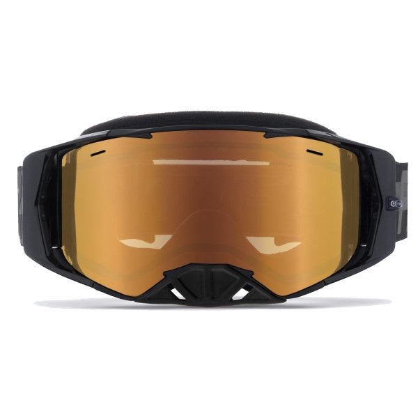 Lunettes de Motoneige Factory Ride Noir Ops de face