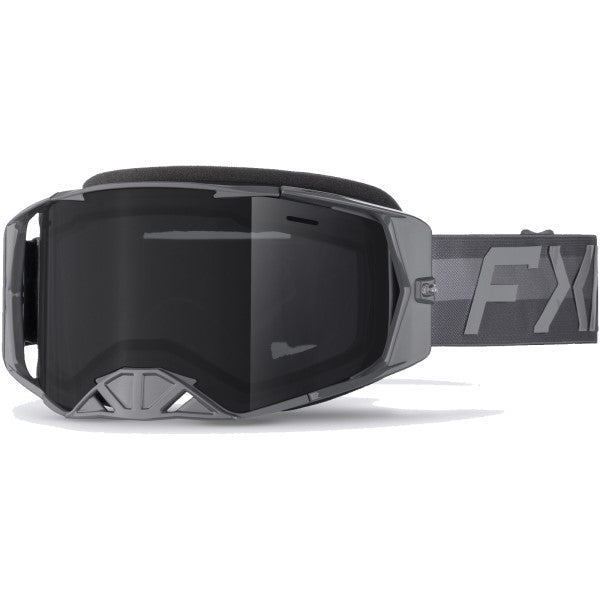 Lunettes de Motoneige Factory Ride Titane incliné de face