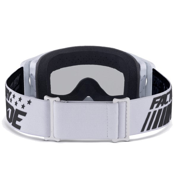 Lunettes de Motoneige Factory Ride Blanc de dos