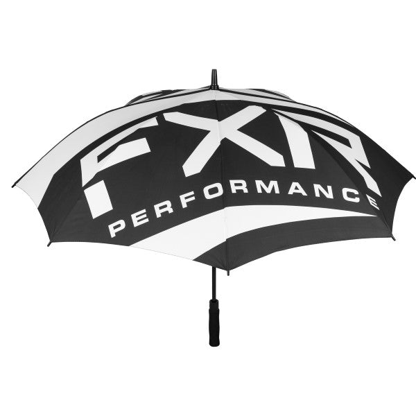 Parapluie FXR Noir/Blanc de face