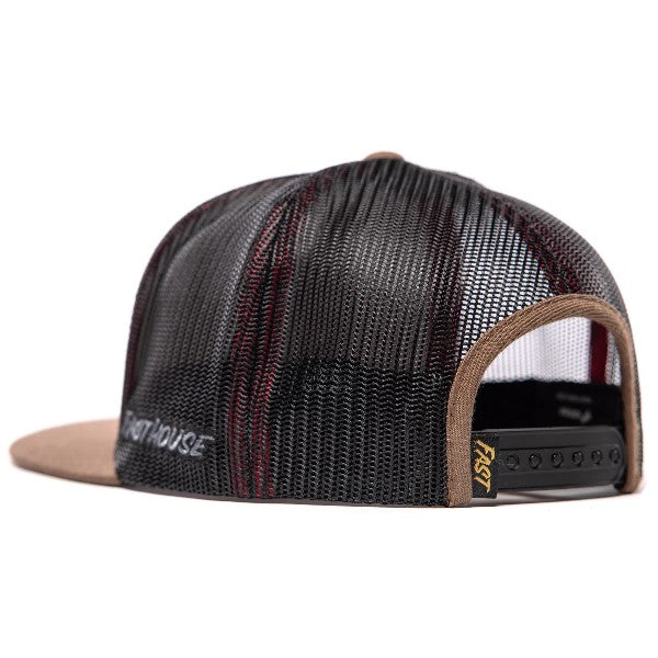 Casquette Finch/fsathouse/brun foncé arrière