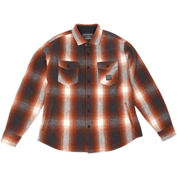 Chemise Folsom Orange, de face