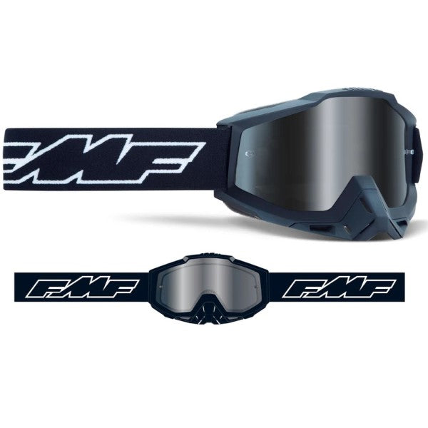 Lunettes de Motocross Powerbomb Miroir noir, de face