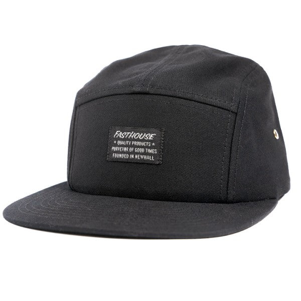 Casquette Founder Noir de Face