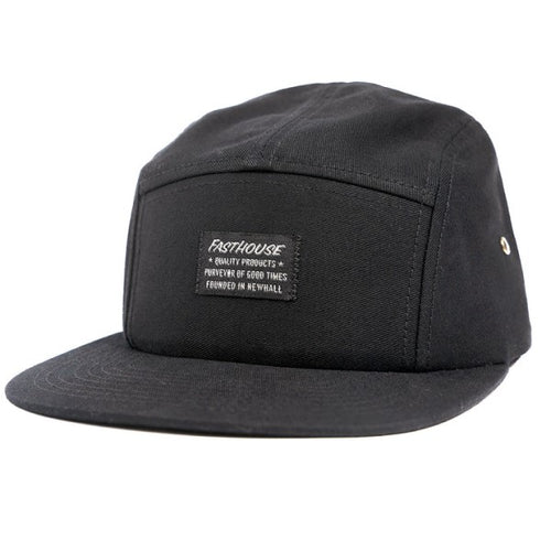 Casquette Founder Noir de Face