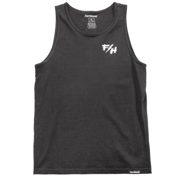 Camisole Fray Noir, de face