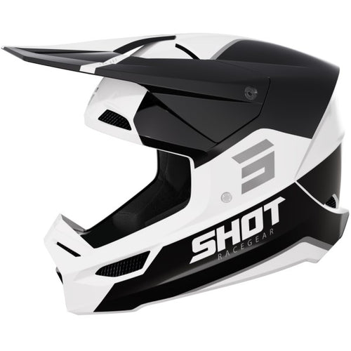 Casque Furious Bolt Noir/Blanc