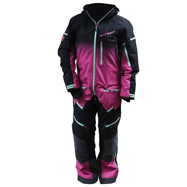 Ensemble de Motoneige Tundra Isolé Femme Noir/Rose