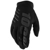 Gants de Motocross Brisker Noir/Gris