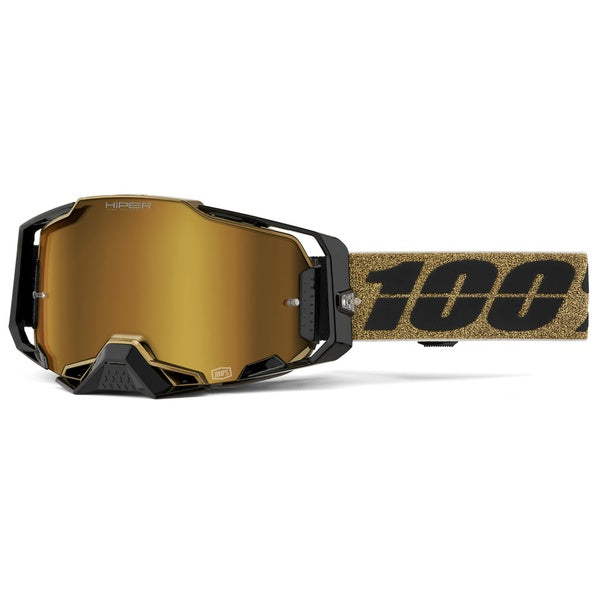 Lunettes de Motocross Armega Hiper Lentille Miroir Brun