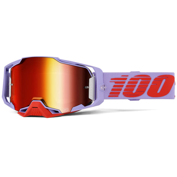 Lunettes de Motocross Armega Lentille Miroir Mauve
