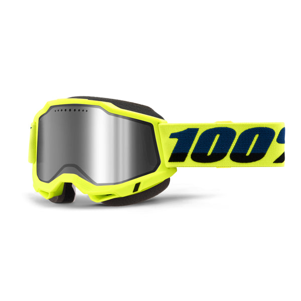 Lunettes de Motoneige Accuri 2 Lentille Miroir, Jaune