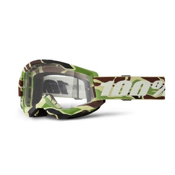 Lunettes de Motocross Strata 2 Lentille Clair Camo