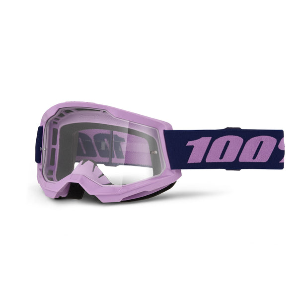 Lunettes de Motocross Strata 2 Lentille Clair Mauve