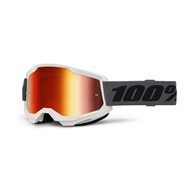 Lunettes de Motocross Strata 2 Lentille Miroir Gris/Noir