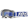 Lunette de Motocross Armatic Enduro Lentille Claire, Bleu