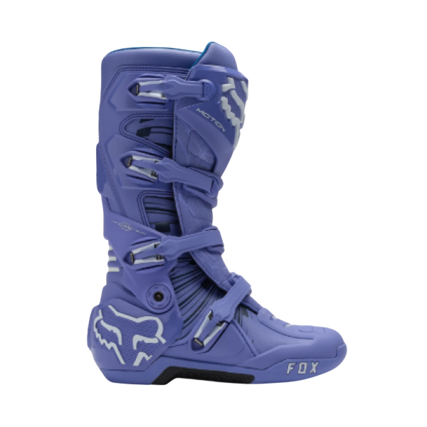 Bottes de Motocross Motion Diffuse Édition Spéciale/Fox, bleu; droit