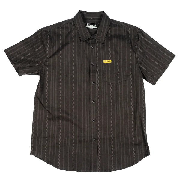 Chemise Gallery Button Up/Fasthouse/noir de face