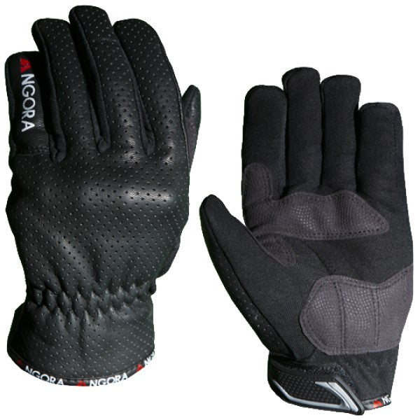 Gants de Moto 24 Angora noir