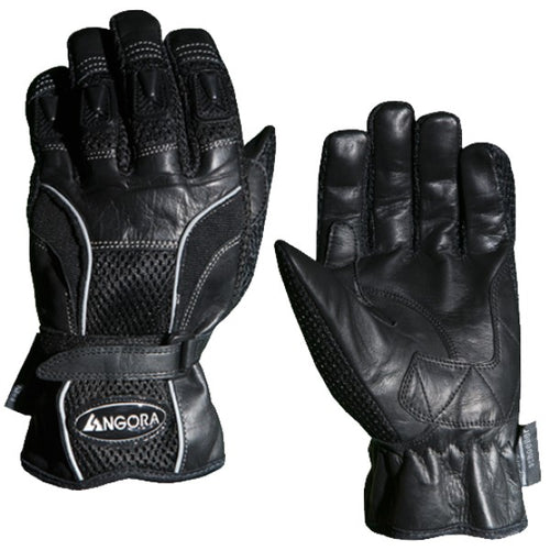 Gants de Moto 76 Angora noir