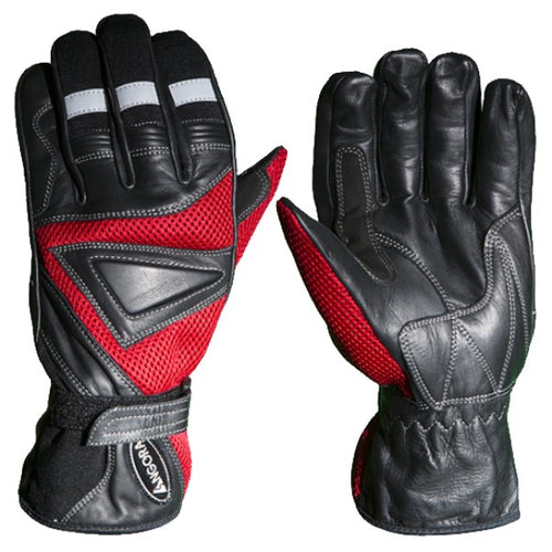 Gants de Moto 88 Angora rouge