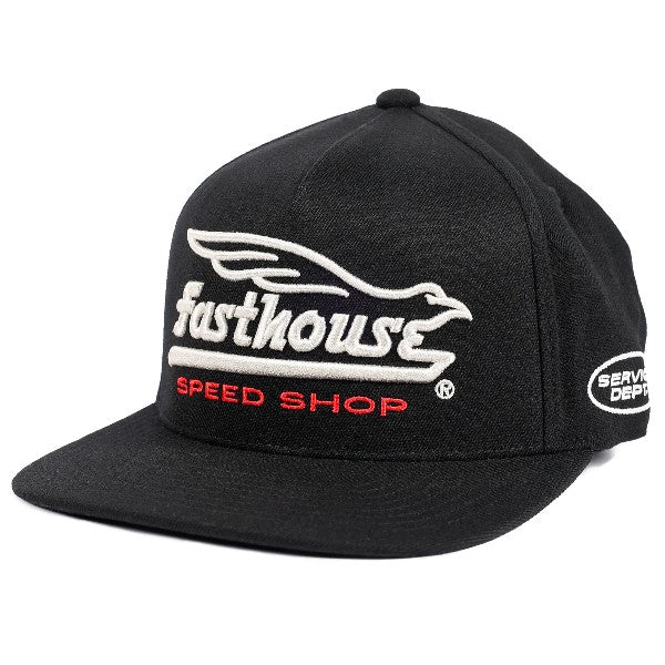 Casquette Gilmore/Fasthouse/noir de face