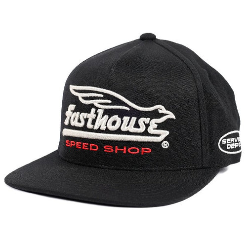 Casquette Gilmore/Fasthouse/noir de face