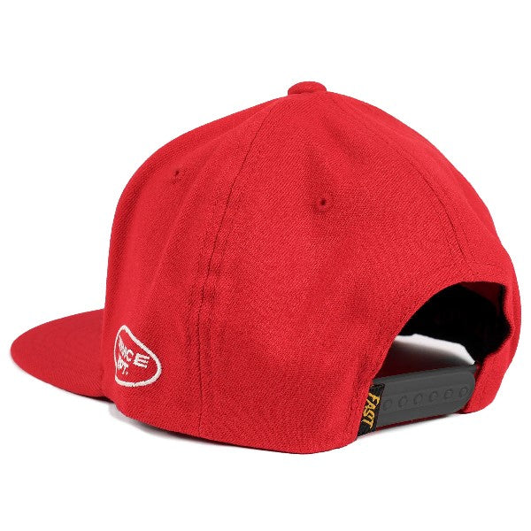 Casquette Gilmore/Fasthouse/rouge/arrière