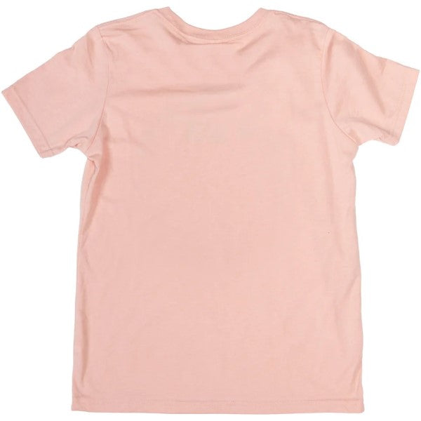 T-Shirt Bloom Junior Vert/Rose de dos